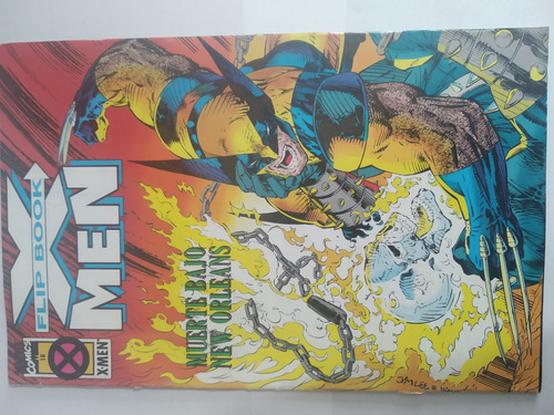 X-men Flip Book 18 Editorial Marvel Mexico Intermex