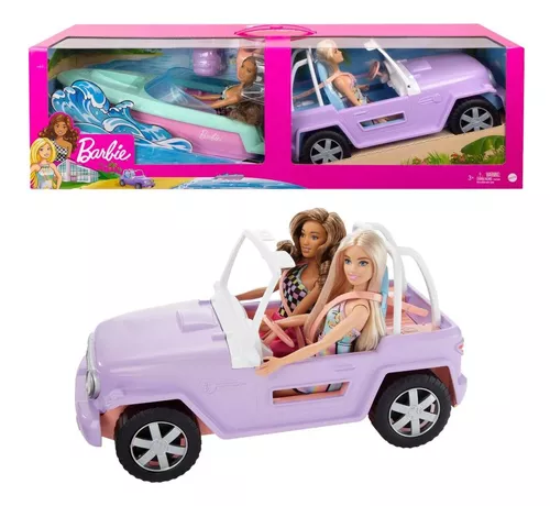 Alunizaje con el coche de la Barbie en una tienda del paseo de