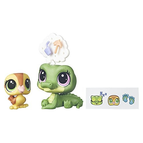 Littlest Pet Shop Alia Lagarto & Aficionado Von Quack