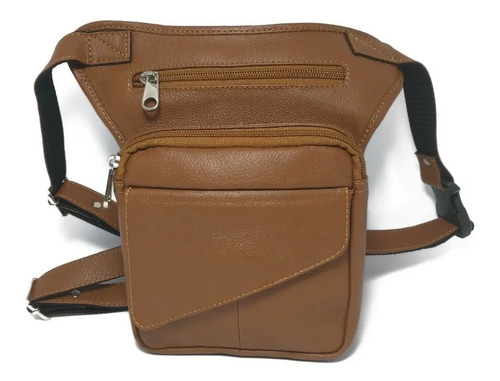 Canguro De Pierna Para Hombre Cuero 100% Genuino | Envío gratis