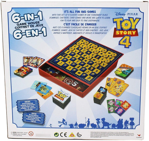 Tablero De Juegos 6 En 1 Toy Story 4, 6052357