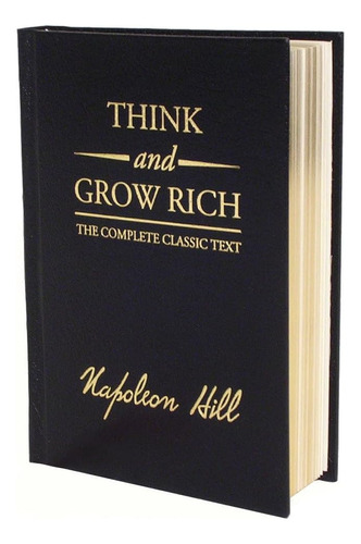 Libro Think And Grow Rich Deluxe Edition-napoleón