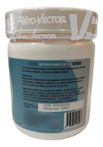 Suplemento Osteo Fix Proteina Y Colageno Para Lesiones Med Sin Sabor