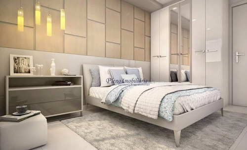 Imagem 1 de 21 de Apartamento Com 2 Dormitórios Sendo 1 Suíte, À Venda, 83 M² Por R$ 502.150 - Maracanã - Praia Grande/sp - Ap0830