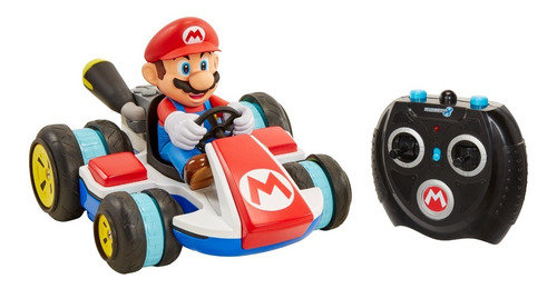 Imagem 1 de 4 de Carrinho De Controle Remoto Nintendo Mario Kart - Mario