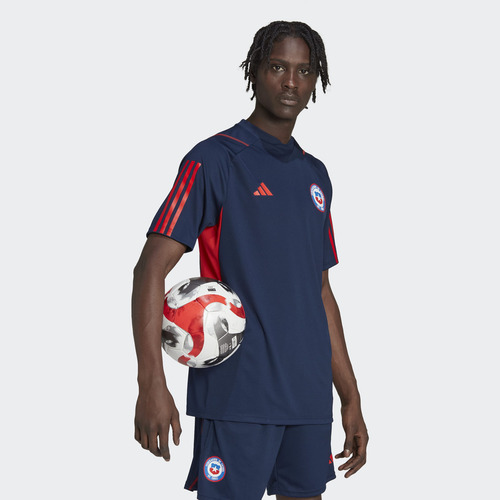 Imagen 6 de 9 de Camiseta De Entrenamiento Chile Tiro 23 Ha4391 adidas