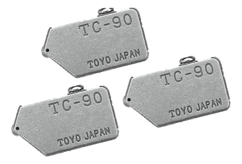 Paquete Con 3 Repuestos Para Cortador De Vidrio Toyo Tc-90