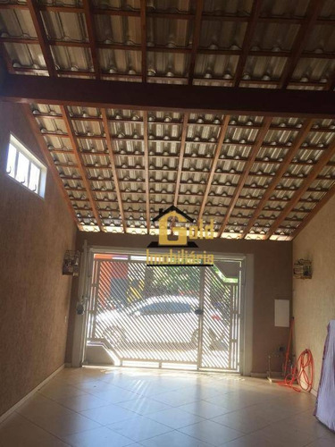 Casa Com 2 Dormitórios À Venda, 126 M² Por R$ 250.000 - Campos Elíseos - Ribeirão Preto/sp - Ca0756