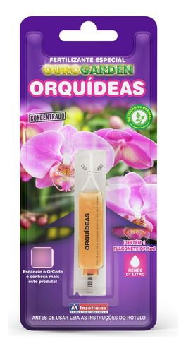 Fertilizante Insetimax Especial Para Orquídeas 5ml