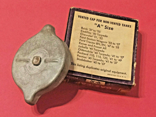 Tapa Gasolina Ford Tractor 8n 9n 1947-1953 Chevrolet 1951-52