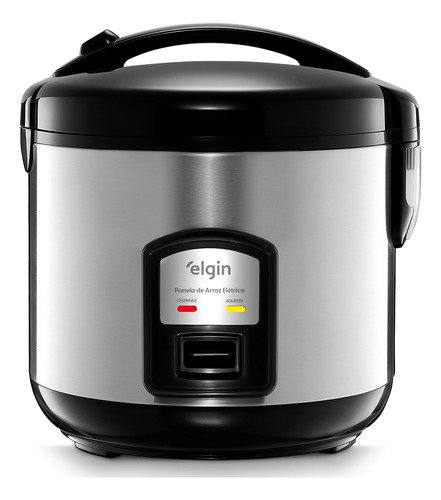 Panela Arroz Eletrica 10 Xicaras Inox 700w Rizzo Elgin 220v