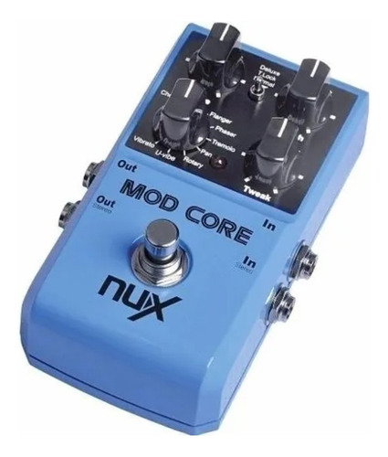 Pedal Mod Core Nux 8 modulaciones - 16 efectos