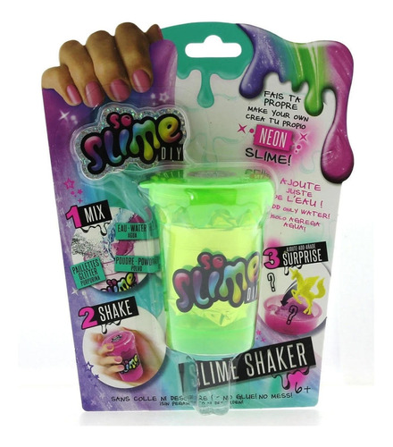 Slime Slime Diy Shaker Neon Verde Whis Trade 