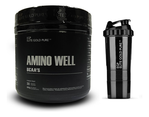 Aminoacidos Amino Well Egp Elite Gold Pure Bcaas X 30 Serv Servicios Energy