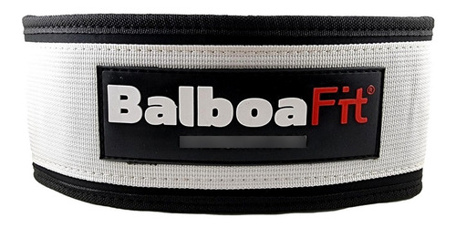 Cinturon Fuerza Recto 4 Pulgadas Balboafit Gimnasio Lumbar