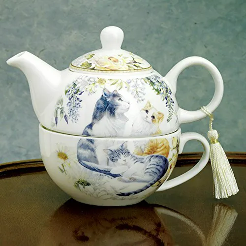 Set De Té Para Gato Compatible Con Bits And Pieces
