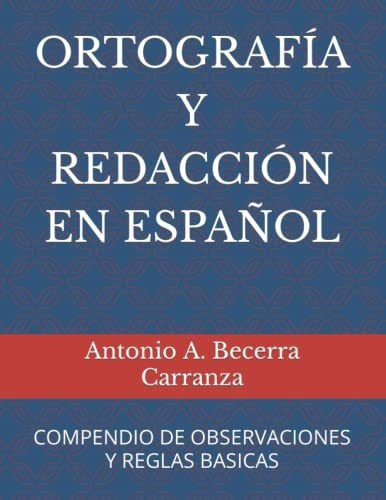 Libro : Ortografia Y Redaccion En Español Compendio De...