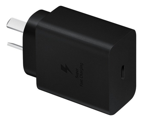 Imagen 2 de 5 de Cargador Samsung 45w Con Cable Ep-t4510xbsgar