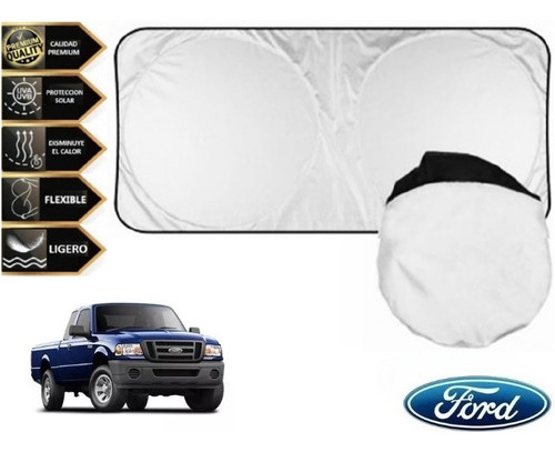 Parabrisas Cubre Sol Tapa Sol Con Ventosas Ford Ranger 2007