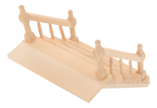 Adorno De Escritorio Con Forma De Mini Escalera De Madera Mi