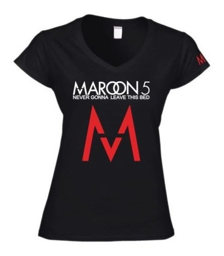 Camiseta Maroon 5 Bandas Musica  Series Películas Cómics  