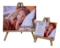 Comprar 20 Mini Atriles De 12x16cm + Un Central Personalizado 
