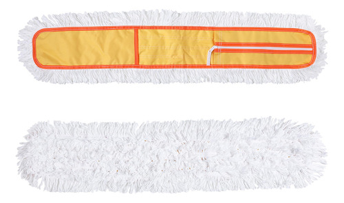 Almohadillas De Microfibra Para Trapeador Amarillo 2 Piezas