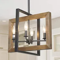 Comprar Log Barn - Lámpara De Techo De Comedor Para Colgar En Madera
