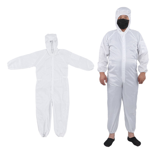 Overol Protector Hazmat De Poliéster Resistente A La Electri