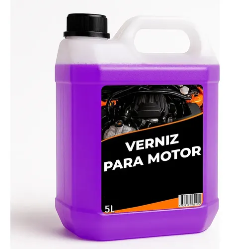 Verniz Automotivo CR CLEAN Púrpura 5L Proteção e Brilho para Motor