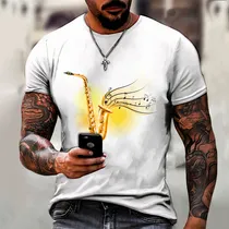 Comprar Camisa Camiseta Instrumentos Músicais Sax Saxsofonista Sax 1