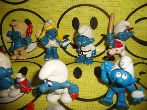 Pitufos Peyo Figuras Originales 2 Por $350 (Usado)