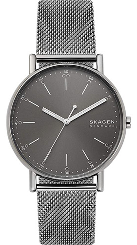 Skagen Reloj De Malla Analógica De Acero Inoxidable Y Acero 