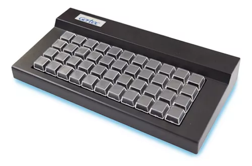 Teclado Programável Gertec Tec-e 44 00409880 Teclas Pto Usb Cor de teclado  Preto Idioma Português