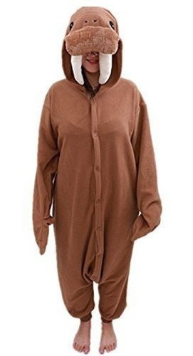 Animal Onesie Walrus Pajamas Jumpsuit Ropa De Dormir Plush O