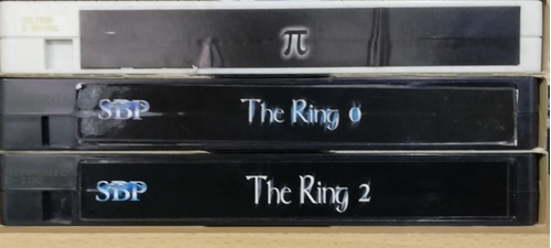Películas Vhs Pi - The Ring 0-the Ring 2 (sin Uso, Sin Caja)