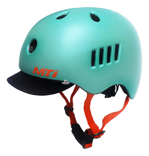 Casco Bicicleta Urbana Mti Melbourne Comodo Liviano Visera