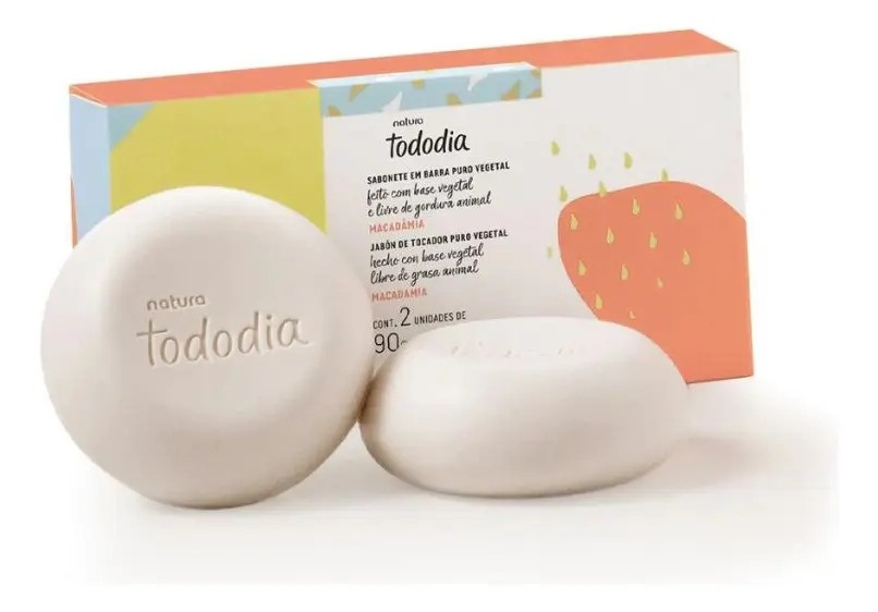 Natura Sabonete Tododia Macadâmia com 2uni 90g