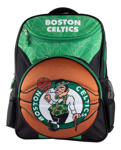 Mochila Nba Infantil 3d Bola Boston Celtics