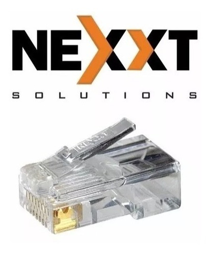 Nexxt Conector Rj45 Cat6 (100/pack)  Aw102nxt04