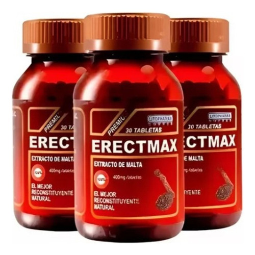 Erectmax X3 (huanarpo Macho+maca Negra) Potenciador Natural