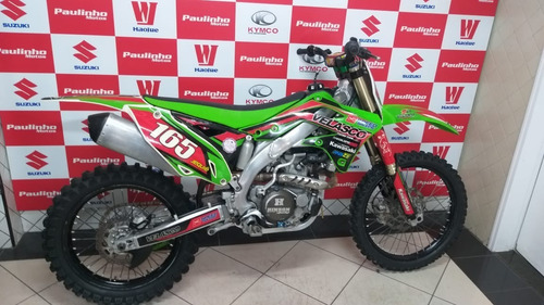 Imagem 4 de 8 de Motocicleta Kawasaki Kx450 F Verde 2013