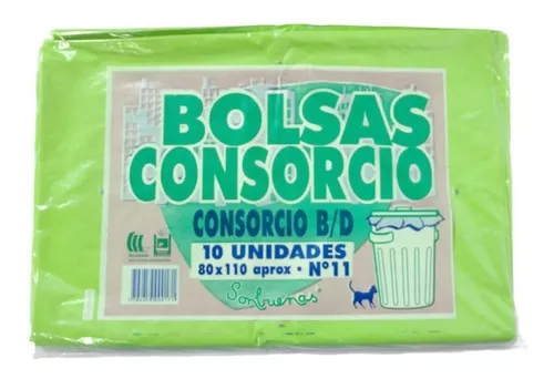 Tercera imagen para búsqueda de bolsas de consorcio 80x110