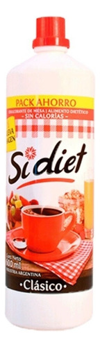 ! Edulcorante Si Diet Liquido 600ml 0 Calorias S/ Sodio