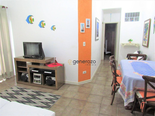 Imagem 5 de 15 de Apartamento À Venda Na Praia Das Astúrias, 02 Dormitórios, Com Sacada E Garagem - Ap0429
