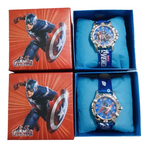 Reloj de capitan america para niños sale