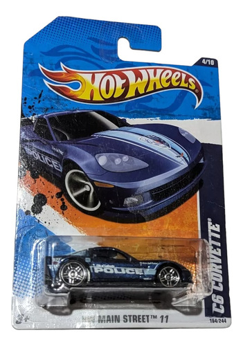 Hot Wheels Corvette C6 Police 