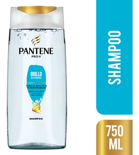 Shampoo Pantene Brillo Extremo 750ml