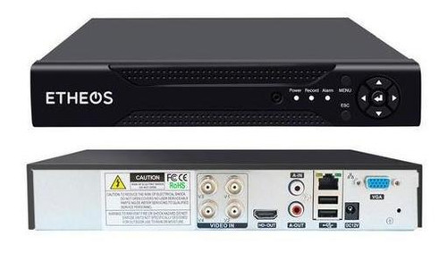 Imagen 2 de 10 de Kit 4 Cámaras Grabadora Seguridad Dvr 4 Canales + Disco 1 Tb