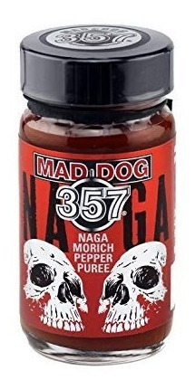 Mad Dog 357 Naga Morich La Pimienta Del Fantasma Puré Puré 2